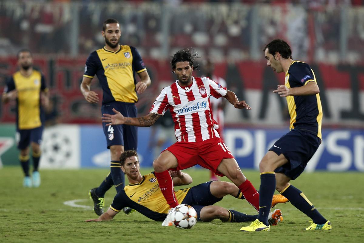 Come vedere in streaming Champions League Atletico Madrid-Olympiacos mercoledì 26 novembre 2014