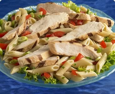 Ricette: insalata di pasta e pollo