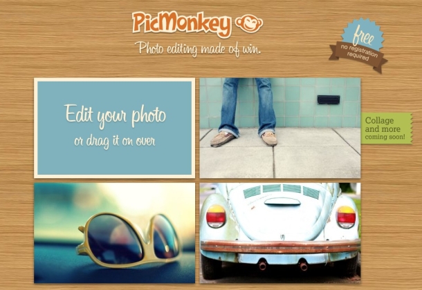 Come fare collage cartoline con Picmonkey
