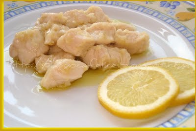 Ricette: pollo al limone