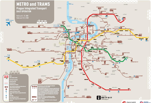 Come funziona la metro di Praga