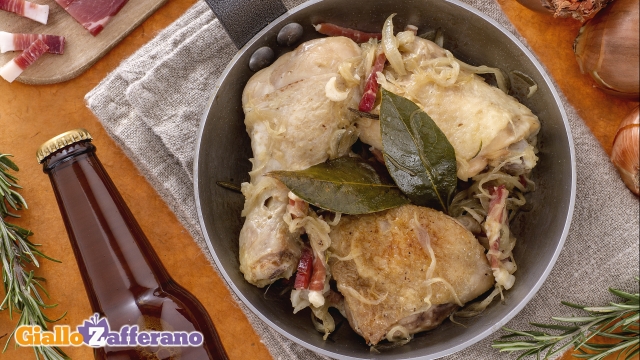 Ricette: Pollo alla birra