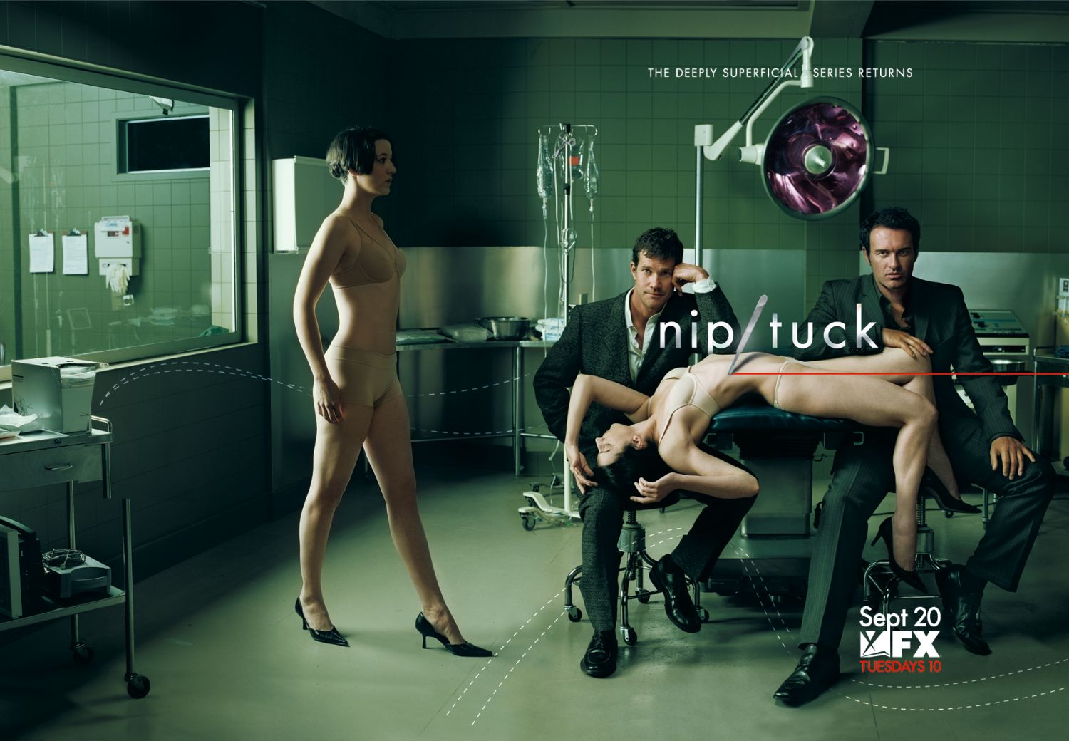 Come guardare in streaming "Nip & Tuck" seconda stagione