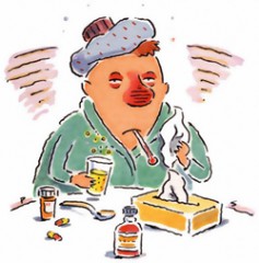 Dove si nascondono i germi di raffreddore e influenza?