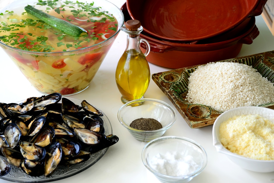 Come fare il riso, patate e cozze