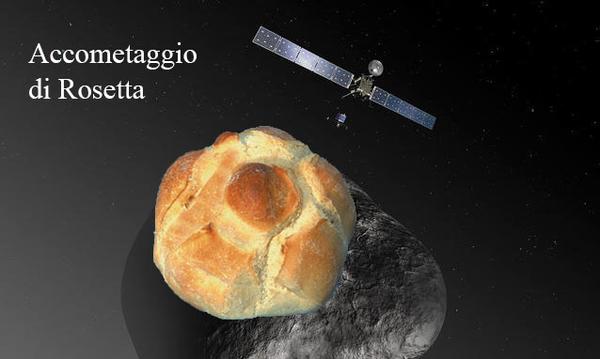 La missione Rosetta secondo il Tg4