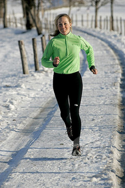correre d'inverno abbigliamento