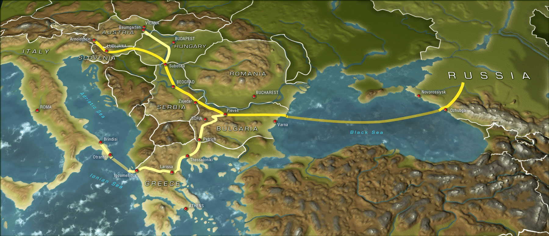 Cos’è South Stream, il gasdotto tra Russia e Europa?