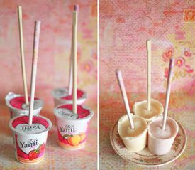Ghiaccioli allo yogurth: delizia in un battibaleno