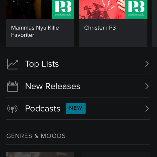 Spotify, come ascoltare podcast