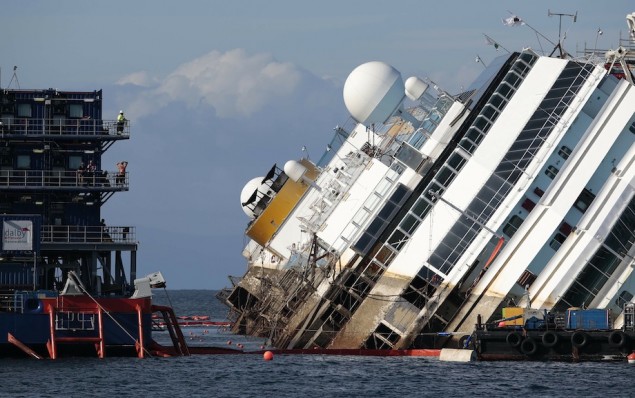 Costa Concordia: cosa vuol dire parbuckling?