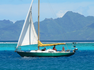 Come muoversi a Tahiti