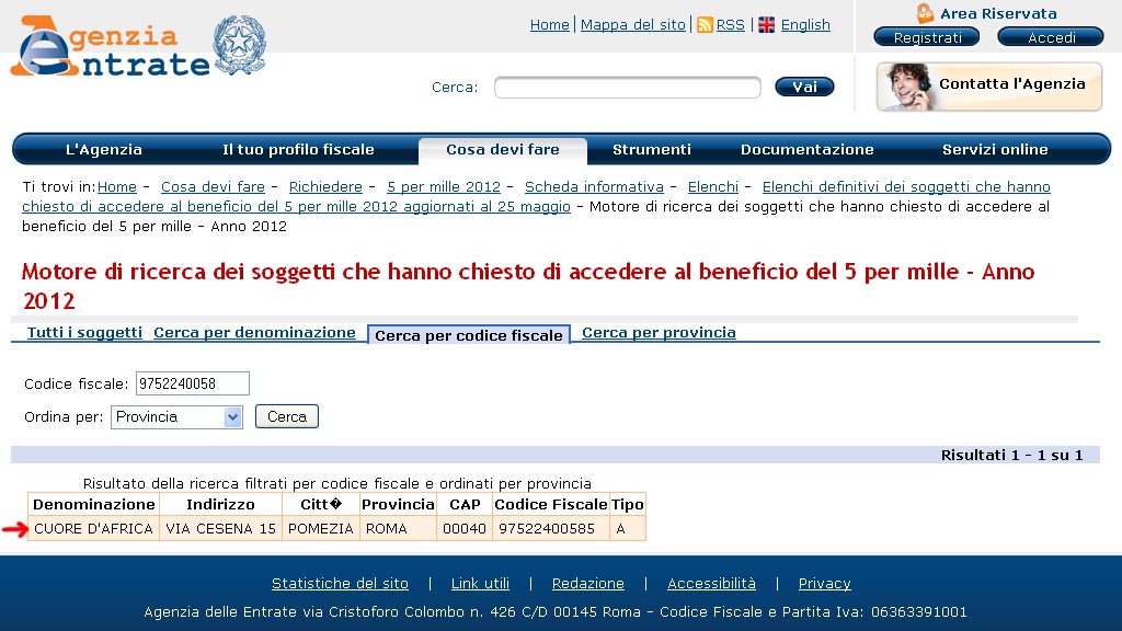 Come generare codice fiscale