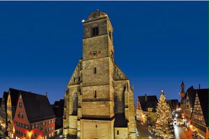Il mercatino di Natale di Dinkelsbuhl in Germania