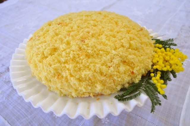 Come preparare una torta mimosa vegan