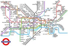 La mappa della metro di Londra é piuttosto indispensabile