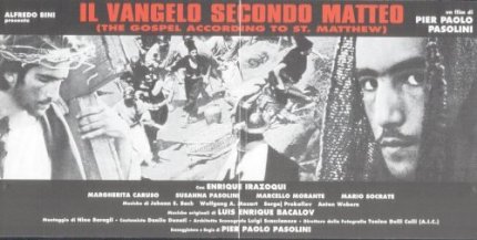 Come vedere in streaming "Il Vangelo Secondo Matteo"