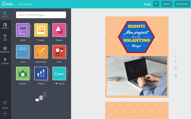 Come creare volantini online