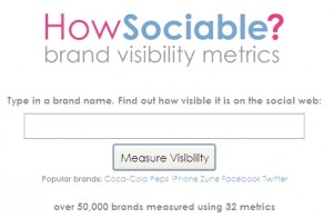 HowSociable?, la popolarità del vostro sito web