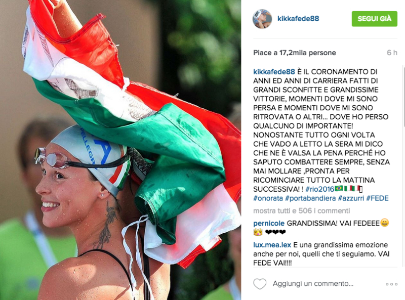 Chi sono i portabandiera Italia Olimpiadi Rio 2016 Chi sono i portabandiera Italia Olimpiadi Rio 2016