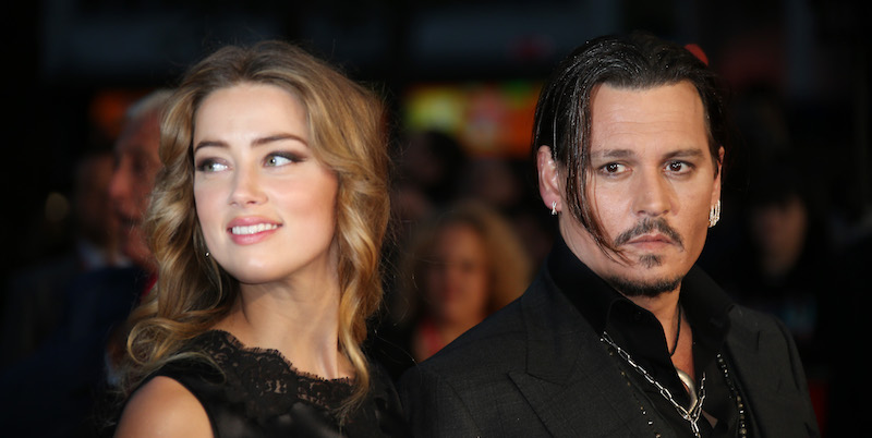 JOHNNY DEPP & AMBER HEARD JOHNNY DEPP & AMBER HEARD