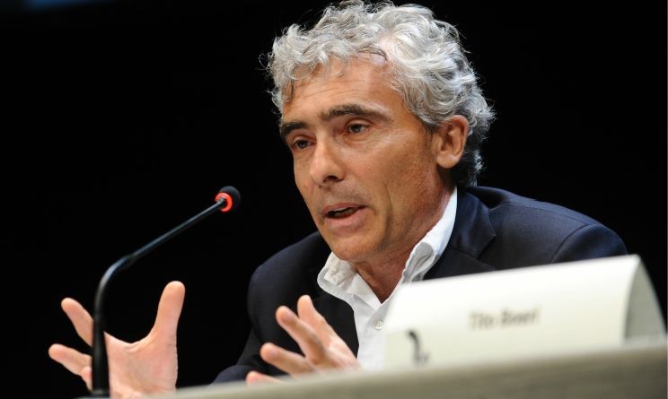 Il Presidente INPS Tito Boeri durane una conferenza Il Presidente INPS Tito Boeri durane una conferenza