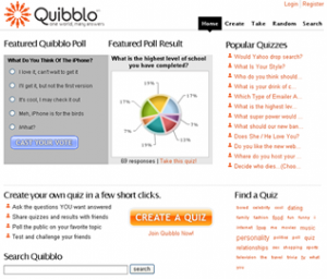 Quibblo: crea il tuo quiz on line