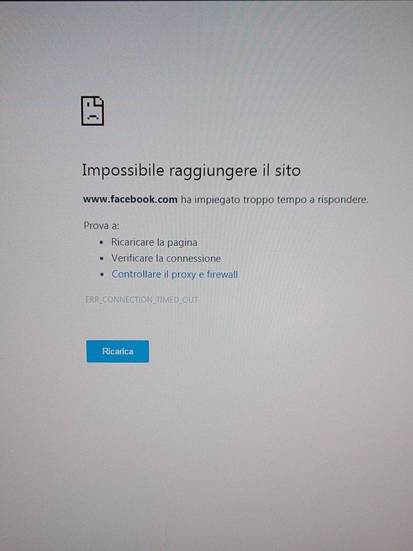 facebook down