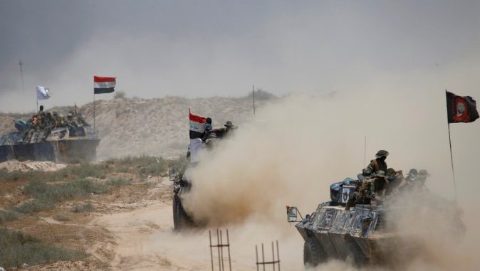 Le forze militari irachene entrano a Falluja, roccaforte dell'Isis dal Gennaio 2014 Le forze militari irachene entrano a Falluja, roccaforte dell'Isis dal Gennaio 2014