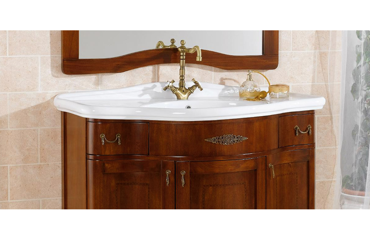 Foto mobili bagno classici: mobili bagno arte povera semplicita& ...