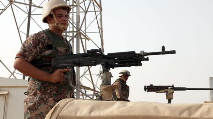 Alcuni soldati delle forze militari giordane Alcuni soldati delle forze militari giordane