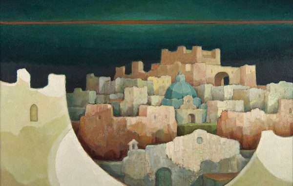 49353-Renzo_Collura_-_Borgo_medievale_di_Alcamo_Marina_1980_