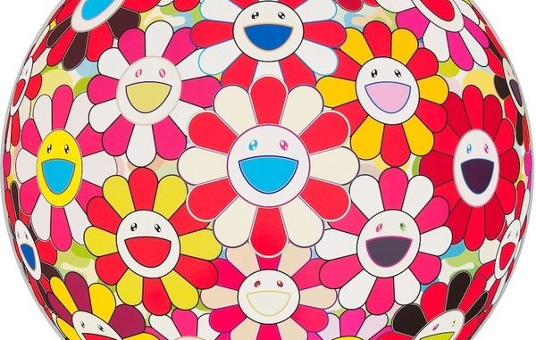 49995-Flowerball_3D_Goldfish_Colors_tecnica_mista_71x71cm_300_esemplari_firmato_e_numerato_2010