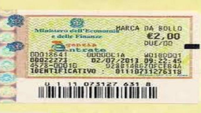 Come applicare Marche da Bollo su Libro Giornale Come applicare Marche da Bollo su Libro Giornale