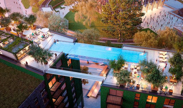 piscina sospesa londra piscina sospesa londra