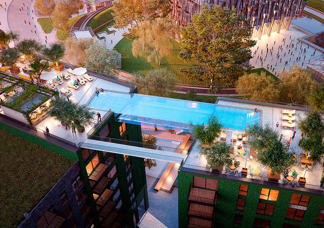 piscina sospesa londra piscina sospesa londra