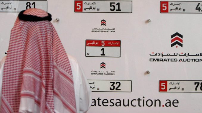 targa1 - Emirati Arabi targa1 - Emirati Arabi
