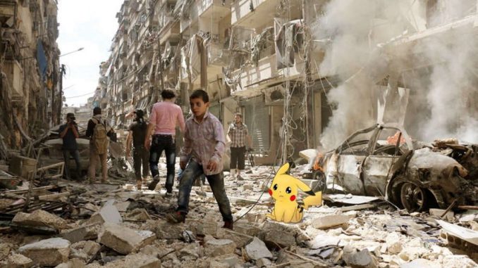 Pokemon Go in Syria Pokemon Go in Syria