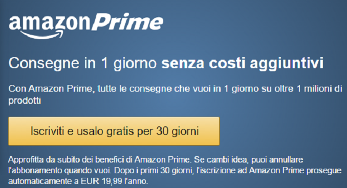 Amazon prime Amazon prime