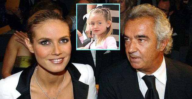 Briatore e Hedi Klum Briatore e Hedi Klum