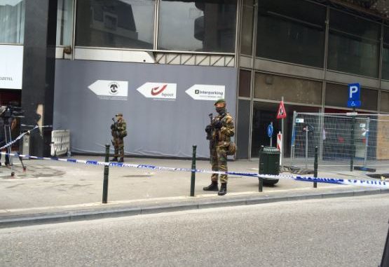 caccia all uomo a bruxelles