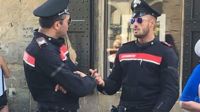 carabiniere virale