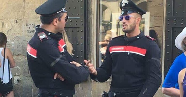 carabiniere virale