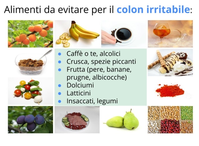 Colon irritabile: Cibi da evitare