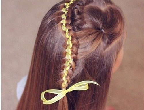treccia con nastro 5 idee creative per creare treccine fantasiose