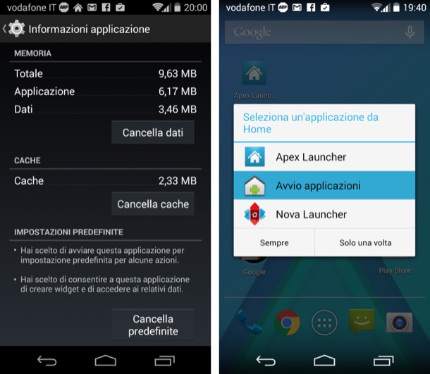 Come usare un launcher Come usare un launcher