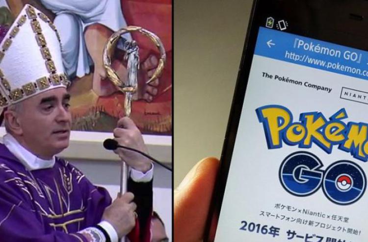 Il vescovo di Noto si scaglia contro Pokemon Go definendolo inaccettabile Il vescovo di Noto si scaglia contro Pokemon Go definendolo inaccettabile