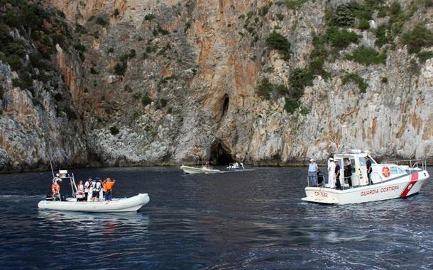 Palinuro, tre dispersi in mare in una cava Palinuro, tre dispersi in mare in una cava