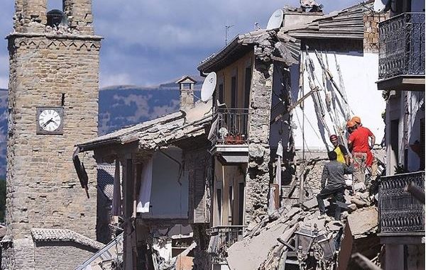 amatrice dopo il sisma