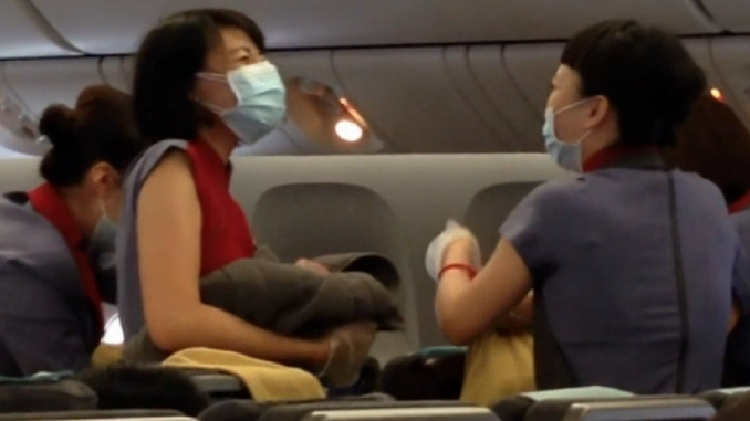 parto in aereo